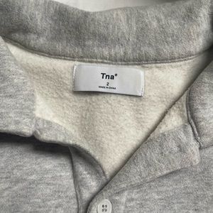 aritzia collared hoodie
